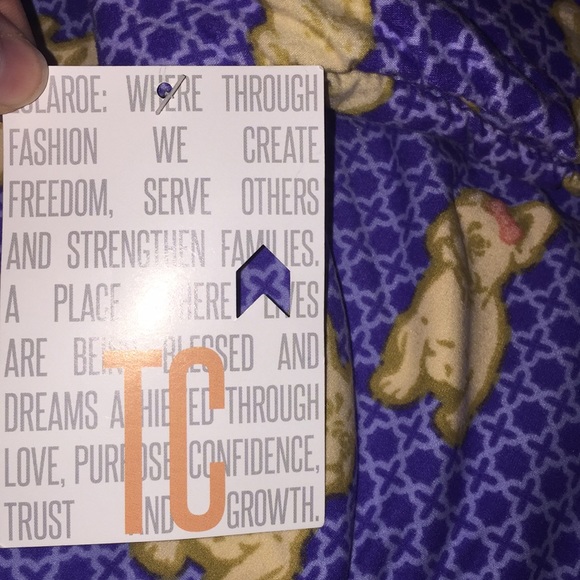 Lularoe Frenchie Leggings - Picture 3 of 3